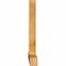 Ekena Millwork Portland Rough Sawn Timber Gable Bracket, Western Red Cedar, 96"W x 36"H x 4"D x 4"F, 9/12 Pitch GBW096X36X0404POR00RWR - alternate 4